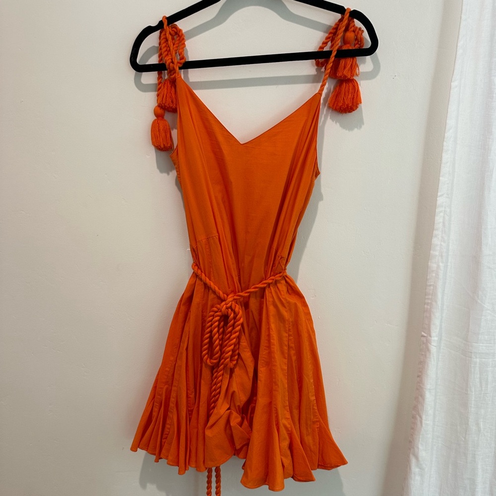 RHODE Bright Orange Dress